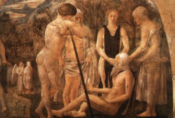 皮耶羅 德拉 弗朗西斯卡 Death of Adam, detail 皮耶羅 德拉 弗朗西斯卡 Death of Adam, detail